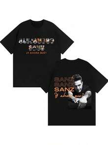 Camisetas para Hombre - Negro - Ver 1