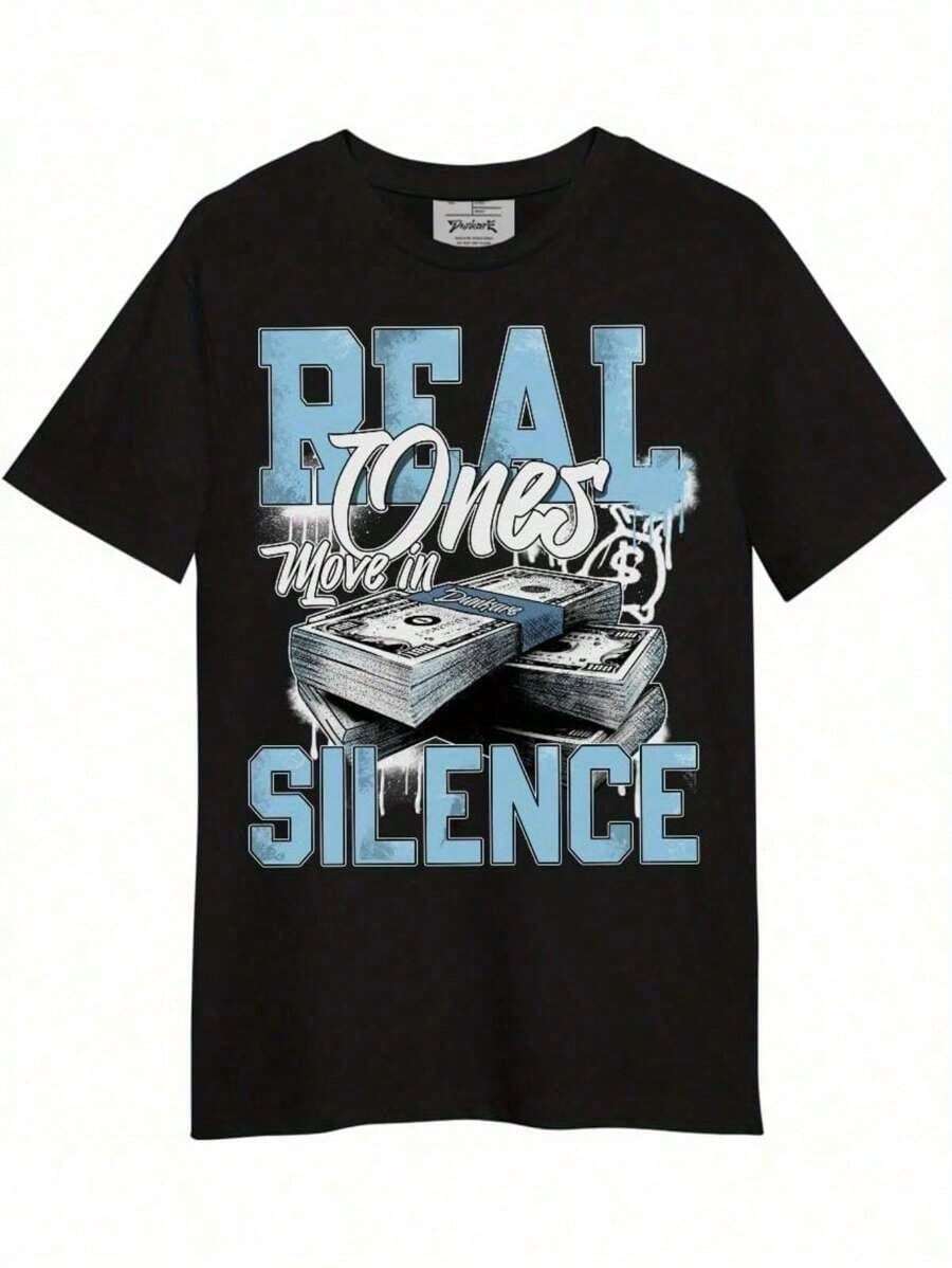 Camisetas de manga corta para hombre, con cuello redondo y estampado de letras, ropa de entrenamiento de verano, camisetas y chalecos para correr ORR9 - Negro - Ver 1