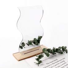 4 buc. oglinzi de machiaj cu formă asimetrică, oglinzi recuzită pentru fotografii, decor DIY pentru styling, ornament de birou, oglindă acrilică, recuzită fotografică, potrivite pentru birou, decor accesorii baie, dormitor, accesorii toaletă - Multicolor - Vizualizare 13