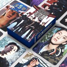 OUTSIDE THE LINES' High-Definition Lomo Cards, Including Individual Photo Signature Cards Of Martinv, James, Juhoon, Seongyeon, Keonho, KPOPP New Boy Group Fan Collection, Display Trading Card Collection Holographic High-Definition Photo Cards - Multicolor - View 2