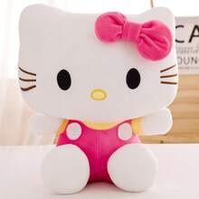 Plush Doll, Cute KT Cat Stuffed Doll, 20cm/25cm Soft Plush Doll, Cartoon Japanese Style Cat Pillow, Birthday Gift For Girls And Best Friends, Holiday Room Decoration, Multiple Colors Available, Bedroom Desk Decor, Comforting Companion Doll - Multicolor - View 17