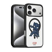 Miniso Ốp lưng kiêm sạc từ tính MagSafe dành cho nam giới, hình ảnh hoạt hình Người Nhện, Captain America, Black Panther của Marvel, tương thích với iPhone 17 Pro Max/17 Pro/Air/16 Pro Max/15 Plus/14/13/IP 17/15 Pro/12 Pro/16 Plus, Hulk Groot, ốp bảo vệ chống rơi vỡ thân thiện với học sinh, tương thích với Apple. - màu đen - Xem 4
