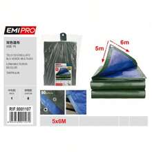 Reinforced Waterproof PE Tarpaulin, 7 Sizes Bicolor Tarp With Metal Grommets, UV, Tear & Weather Resistant, Durable Cover For All-Use Outdoor & Indoor Protection - Two-color Tarpaulin - View 17