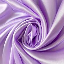 1 lembar Kain Satin Sutra Imitasi, Bahan DIY Mengkilap untuk Gaun Pengantin, Gaun Tidur, Dekorasi Rumah, Taplak Meja - Mauve Purple - View 13