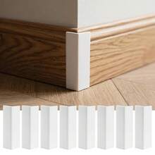 Self-Adhesive White Corner Protectors, Thickened PVC Corner Pads, Soft-Edge Furniture Wall Panels, Suitable For Wall Furniture Edges (8 Pieces) - Multicolor - View 10