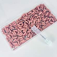 300PCS 3MM Sanding Bands With 1PC Mandrel For Nail Drill #180 #240 Grit Nail Sanding Band Bulk For Salons Manicure - 180# - View 9