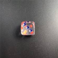 Easytoday 10pcs Transparent Acrylic 6-Sided Rounded Corner Dice, Sizes 14/16/20/25mm, Tabletop Game Dice Suitable For Entertainment Games - Clear - View 8
