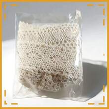 米色蕾絲裝飾緞帶 5 件組，包含 5 種不同花紋（每條 1 碼），適用於 DIY 縫紉與手工藝裝飾 - 多色 - 查看 8