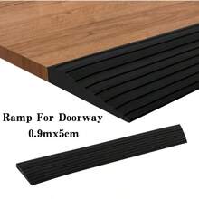 1PC 0.9mx5cm Ramp For Doorway, Garage Door Threshold, Spacious, Gradual Slope, Durable, Sturdy Material, Home Accessibility - C - View 9