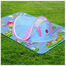 1pc Foldable Mongolian-Style Baby Mosquito Net Bed, Suitable For Infants Aged 0-2 Years. No Installation Required; Easy To Carry And Convenient. - Multicolor - View 6
