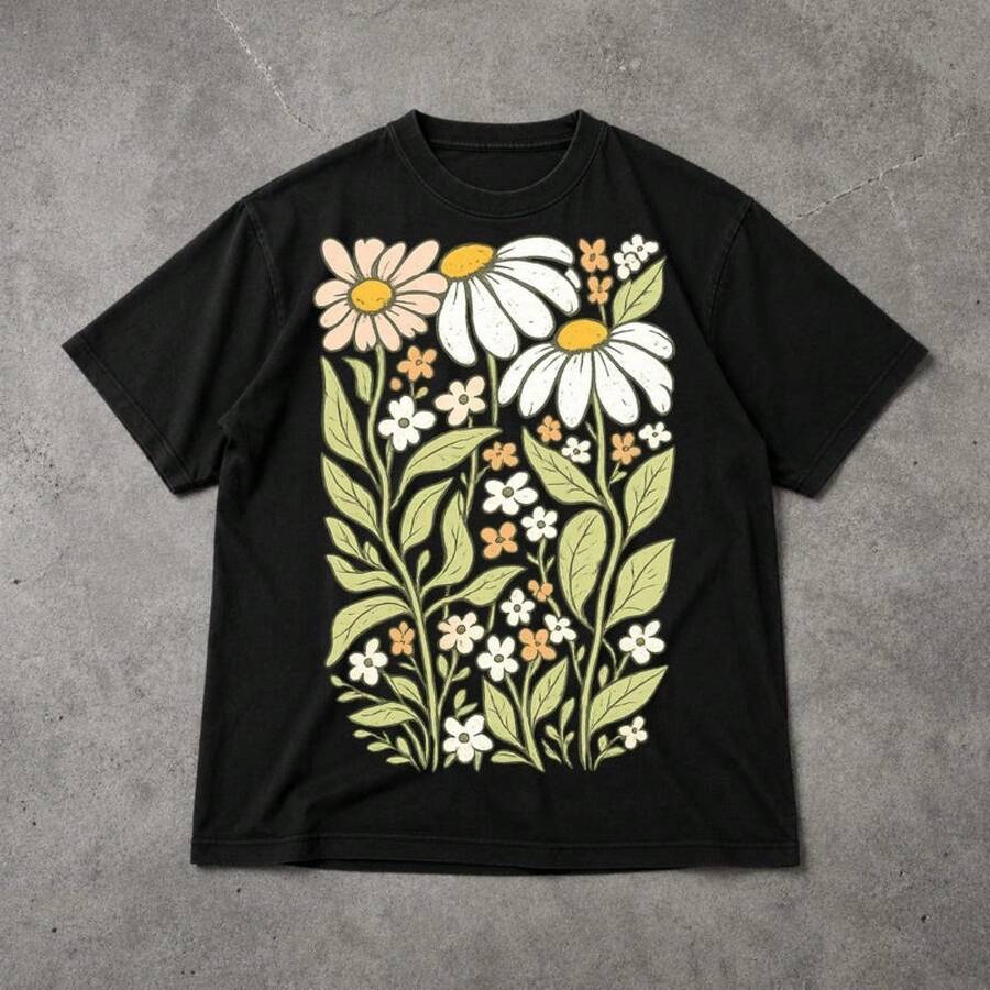 Women T-Shirts - Black - View 1