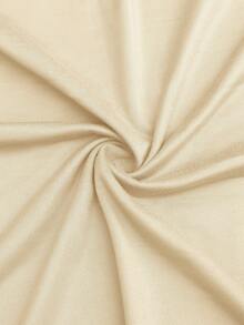 Camiseta de Mujer con Estampado Floral Estilo Frida a la Moda |   Estilo bohemio vintage, cuello redondo artístico, manga corta |   Top lindo de estilo retro casual |   06 Ropa de Estilo Vac - Albaricoque - Ver 3