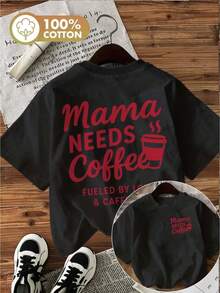 Women T-Shirts - 黑色 - 查看 1
