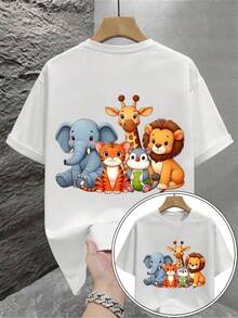Men T-Shirts - 白色 - 查看 4