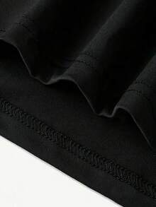Plus Size T-Shirts - Black - View 5
