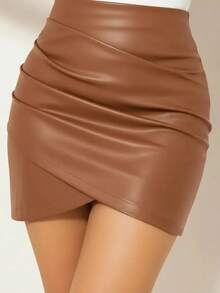 06_Caramel_Skirt - Camel - View 3