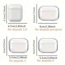 客製化字母姓名 (2件, 含掛鉤) 人造皮革荔枝紋耳機保護套, 適用於 Air Case Pods Pro 2/3 保護套, 適用於 Air Case Pods 第4代保護套, 適用於無線耳機, 保護殼套, 軟殼第2代分體簡約保護套, 客製化字母姓名, 聖誕禮物, 開學季, 情人節禮物, 生日好禮, 節日禮物 - 粉色 - 查看 9