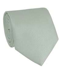 Set Of 3 Light Gray Ties For Groomsmen, Weddings, And Events - Mint Green - View 4