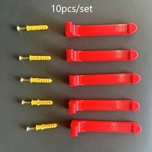 10入堅固壁掛式膠帶分裝收納架，耐腐蝕儲物架，可靠懸掛多功能掛鉤，適用於和紙膠帶、工作室、手工室、車庫工具整理、廚房及辦公室等多種場景 - 多色 - 查看 11