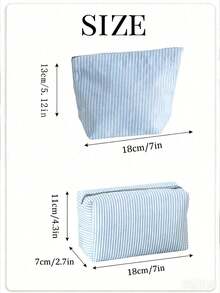 客製化化妝包 個性化小收納袋 定製化妝品袋 可客製字母姓名 Logo 輕量拉鍊收納包 送給她的禮物 - 彩色 - 查看 5