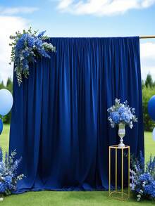 1 buah Latar Belakang Klasik Biru Tua Elastisitas Tinggi, Tersedia dalam Ukuran 9,84 kaki dan 6,56 kaki, Berbagai Pilihan Gaya, Desain Kantong Tiang Terintegrasi, Kompatibel dengan Berbagai Batang Gantung, Tidak Perlu Aksesori Tambahan untuk Pemasangan. Elastisitas Kain yang Sangat Baik, Tekstur Halus, Tahan Lama dan Tahan Aus, Cocok untuk Penggunaan Berulang Jangka Panjang. - Kain elastis berwarna biru tua - View 5