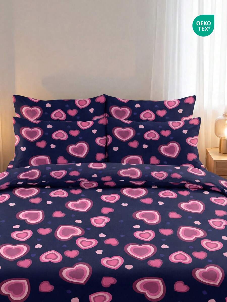 1pc/2pcs Printed Pillowcase, Without Pillow Insert, Daily Polyester Soft & Skin-Friendly Pillowcase, Comfortable Home Textile, Suitable For Living Room, Bedroom, Outdoor, Sofa Decor, Oeko-Tex Certified - Multicolor - View 1