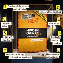 Hidden Object Game: Midnight Crown - Unsolved Mystery - Cold Case Investigation - Play As A Detective, Collect Clues And Evidence To Solve The Crime, Great For Game Nights, Parties, And Date Nights - Multicolor - View 8