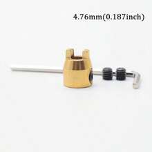 1件 RC 船傳動狗骨軸支架 3mm 4mm 4.76mm 5mm 傳動軸槳叉 RC 船傳動軸配件 - 黃色 - 查看 8
