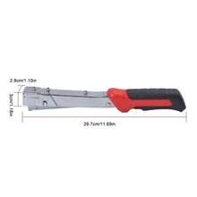 Upholstery Hammer Stapler Tacker Heavy Duty For Carpet Insulation 2000 Staples - A - View 2