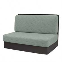 2 piezas/Juego Funda de asiento de comedor suave para RV, Funda elástica para sofá de exterior, Funda de cojín de banco a prueba de polvo, Aplicable en todas las estaciones, Funda de respaldo de banco para RV, camping y coche - Multicolor - Ver 12