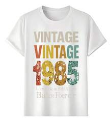 Vintage T-Shirts 1985 Limited Edition - White - View 1