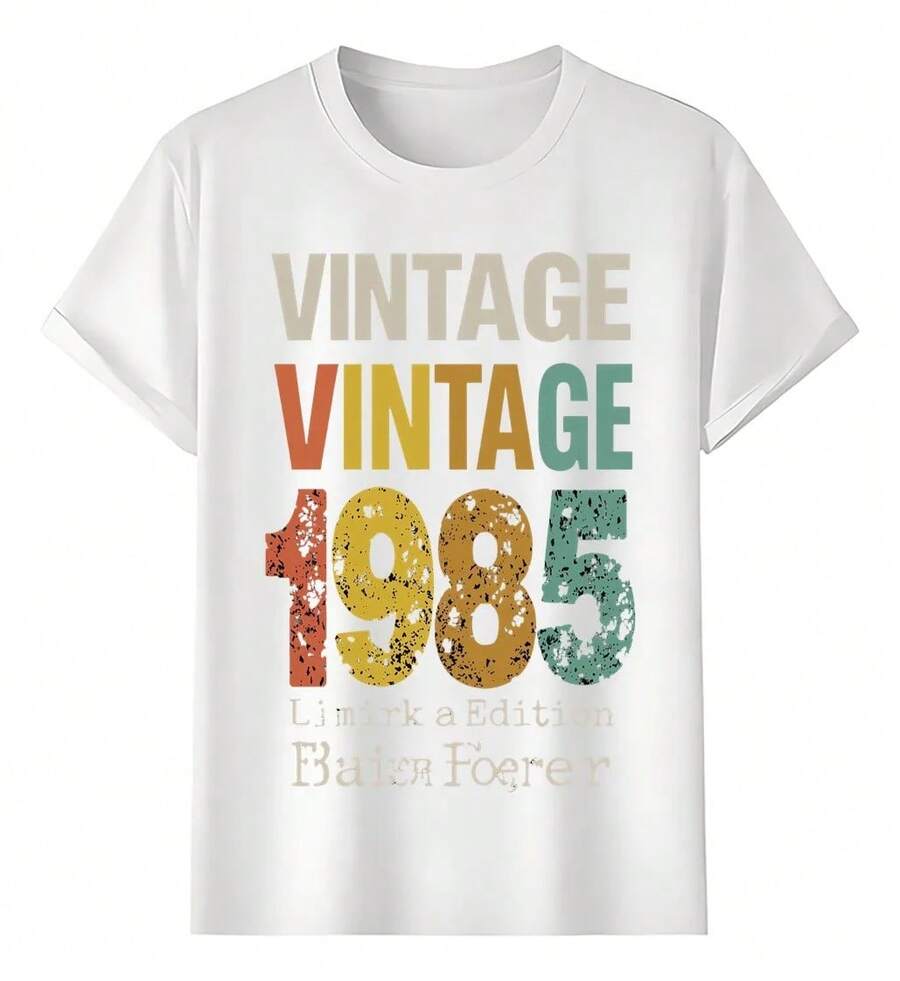 Vintage T-Shirts 1985 Limited Edition - White - View 1