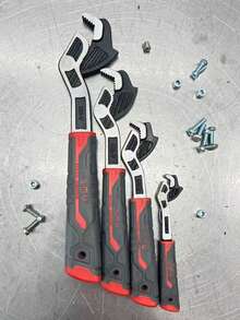Quick Self-Locking Adjustable Wrench, High-Hardness Chrome Vanadium Steel - A - View 2
