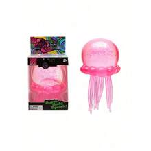 Jellyfish Squishy Toy, Silicone Water Drop Sensory Fidget, Soft Slow Rising Stress Relief Gadget, Handheld Relaxation Toy, Creative Desktop Ornament - Pink - View 4
