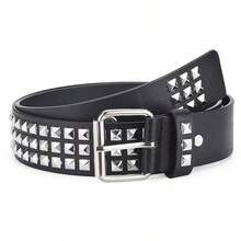 Women's Rivet Bullet Head Gothic Punk Style Casual Jeans Belt - Multicolor - View 13
