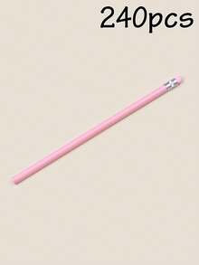 6/30/60/120/240pcs Custom Engraved Name/Text Pencils, Personalized Sketch Pencils, Customized Name Bulk Pencils, Customizable Golf Pencils With Erasers, Back To School, Student Gift, Daily Affirmations - Style 2 - View 46