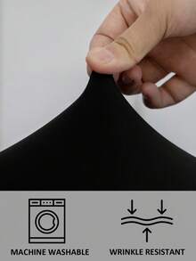 1 pieza Funda de sofá de fibra de poliéster elástica con estampado moderno minimalista, removible y lavable a máquina, adecuada para sala de estar, comedor, estudio, dormitorio y uso doméstico - Negro - Ver 4