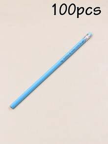 客製化刻字鉛筆 5/10/20/50/100/200支，大宗客製鉛筆，19cm/7.5in，5色：綠色/藍色/黃色/紫色/白色，可擦拭橡皮擦素描鉛筆，5美元以下平價，趣味鉛筆，可愛鉛筆，個性化禮物，開學季 - 風格A - 查看 37