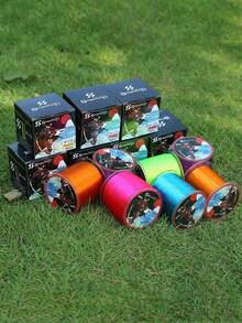SOUGAYILANG Línea de Pesca de Nylon Monofilamento Material de Nylon Línea de Líder Para Agua Salada y Agua Dulce - Rosa - Ver 7