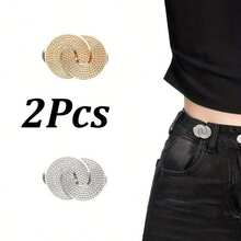 1Pc/2/3/4Pcs Jeans Waist Buckle, Universal Waist Adjuster For Skirts And Pants, Tool-Free Adjustable Buckle, Multiple Colors Available - Multicolor - View 15