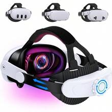 HELLCOOL  Adjustable Head Strap For  Quest 3S/Quest 3/Quest 2 Headstrap For VR Headset Accessories Enhanced Support - View 4