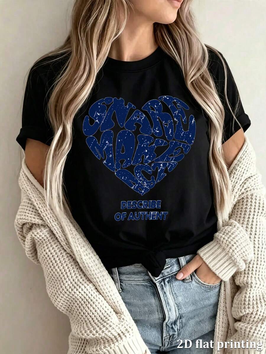 Women T-Shirts - 黑色 - 查看 1