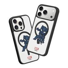 Miniso Ốp lưng kiêm sạc từ tính MagSafe dành cho nam giới, hình ảnh hoạt hình Người Nhện, Captain America, Black Panther của Marvel, tương thích với iPhone 17 Pro Max/17 Pro/Air/16 Pro Max/15 Plus/14/13/IP 17/15 Pro/12 Pro/16 Plus, Hulk Groot, ốp bảo vệ chống rơi vỡ thân thiện với học sinh, tương thích với Apple. - màu đen - Xem 2