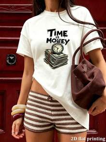 Women T-Shirts - White - View 5