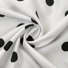 Fengyu Women's Clothing Store Vestido corto de verano para mujer con tirantes finos, sin mangas, con lunares y cintura con lazo - Marrón - Ver 7