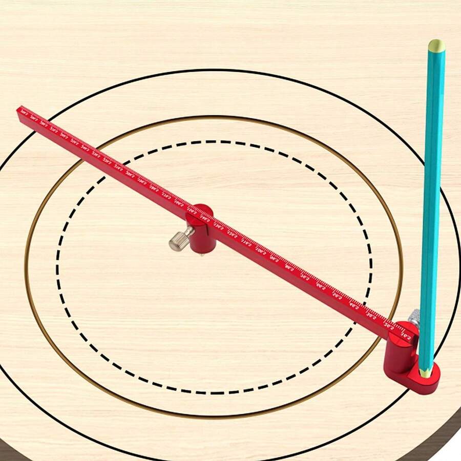 300mm Woodworking Compass Tool, Woodworking Compass Marking Tool, Large Woodworking Compass, Woodworking Compass Marking Ruler, Marking Gauge, Compass Marking Tool