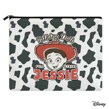 Disney Toy Story Jessie Canvas Organizer Pouch, Playful Western Cowgirl Design, Versatile Bag For Daily Makeup & Toiletries - 10 X 8.1 Inches - View 4