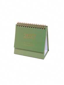 1 Pc Desk Calendar 2027 - Compact Vertical Flip Design, Durable Metal Ring Binding, Clear Monthly Layout - Simple And Fresh Calendar, Perfect For Home Office Or School Organization, Sophisticated Desk Calendar - Multicolor - View 24