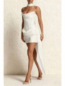 Bridesmaid Dresses - White - View 3
