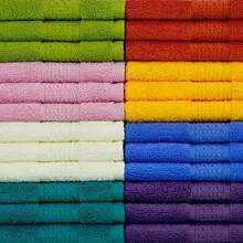 GOOGEER 24 Sets Of Wash Cloths For Bathing, Soft Bathroom Washcloths Suitable For Body And Face, Hotel Travel Use, Can Wipe Hands, Washcloths Available In Various Colors, Batch Washcloths 13 X 13 Inches - 24 chiếc, nhiều màu sắc khác nhau - Xem 1